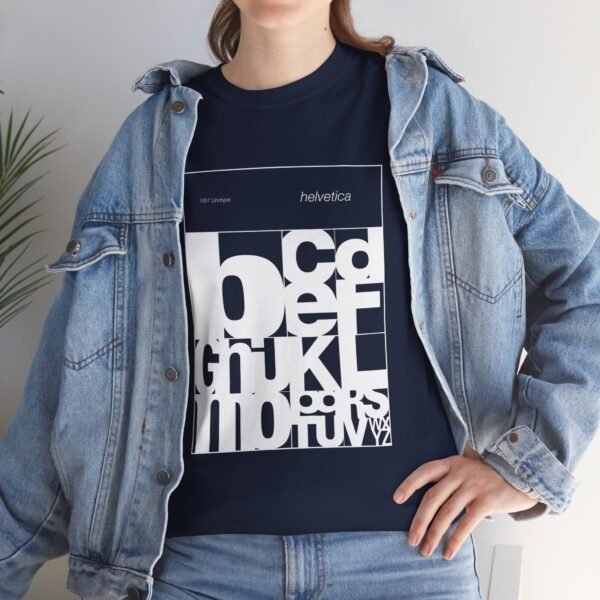 Helvetica Typeface Tee - Image 7