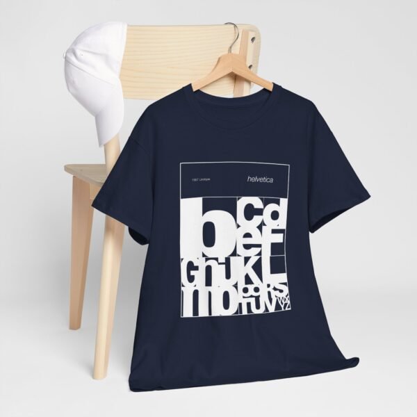Helvetica Typeface Tee - Image 4